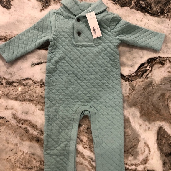 Janie and Jack
Shawl collar quilted one piece - Picture 1 of 4